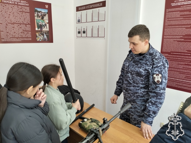 В Калмыкии продолжается акция «Дни с Росгвардией»