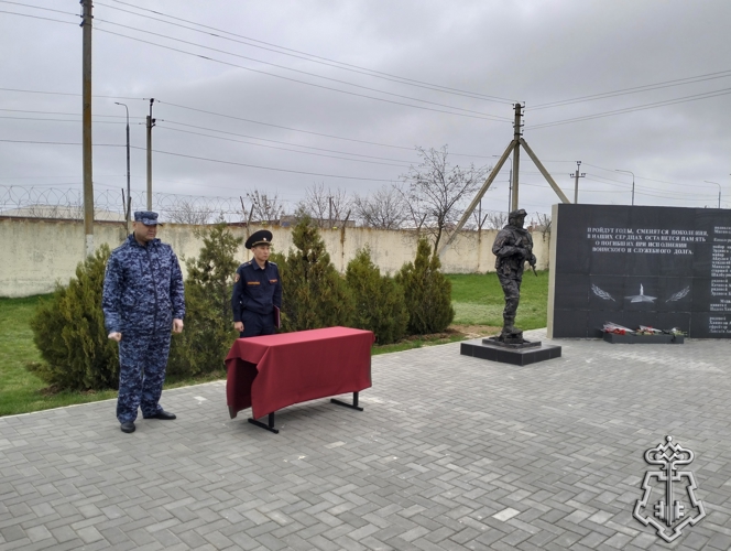 Новобранцы вневедомственной охраны Росгвардии приняли присягу в Калмыкии